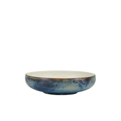 Coupe-Schale Terra Aqua Blue innen weiß – 20,5 cm (6 Stk.)