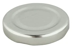 Deckel für 250ml Milchflasche - silberfarben (44,8mm)