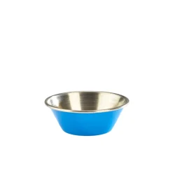 Dipschale, Edelstahl, blau - 43ml (24 Stk.)