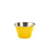 Dipschale, Edelstahl, gelb - 170ml (24 Stk.)