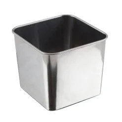 Dipschale, Edelstahl, quadratisch - 380ml (12 Stk.)