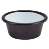 Dipschale Emaille 90ml flach - schwarz