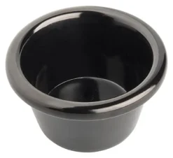 Dipschale Melamin, schwarz - 85ml