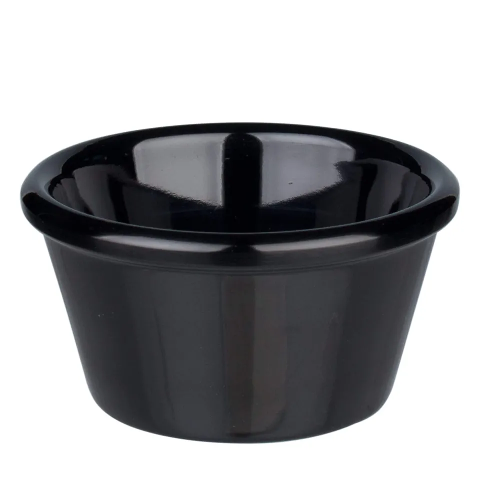 Dipschale Melamin, schwarz - 60ml