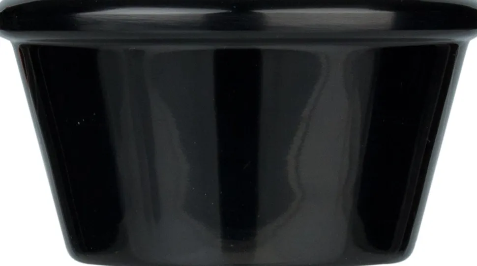 Dipschale Melamin, schwarz - 60ml