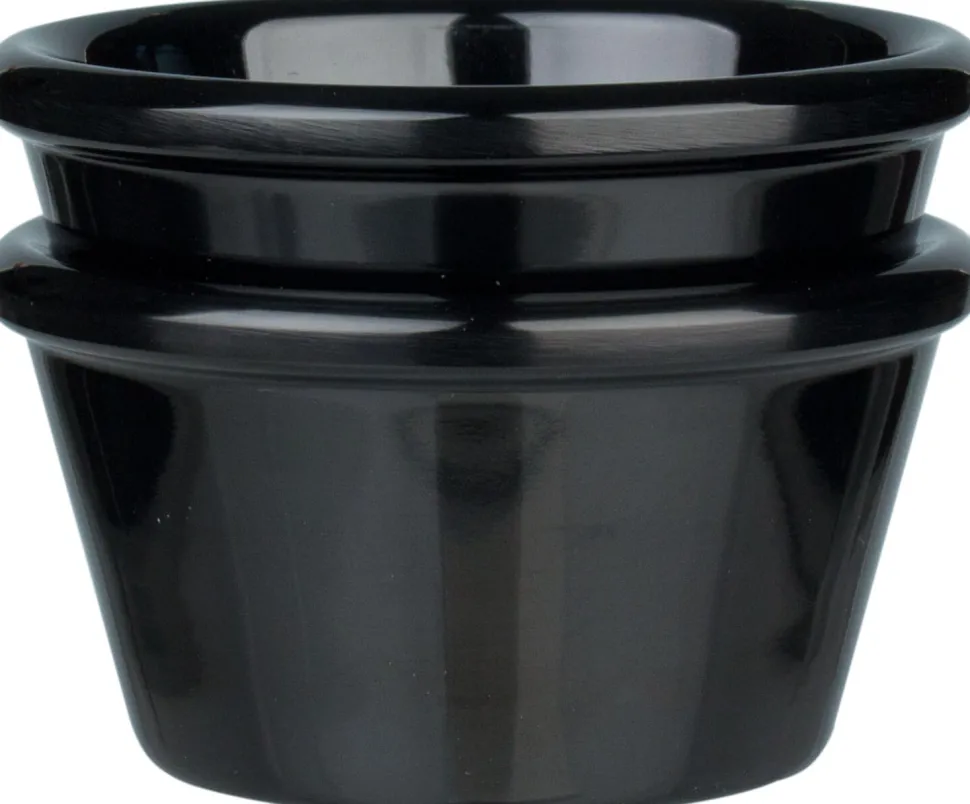 Dipschale Melamin, schwarz - 60ml