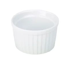 Dipschale stapelbar, Porzellan weiß - 85ml (12 Stk.)