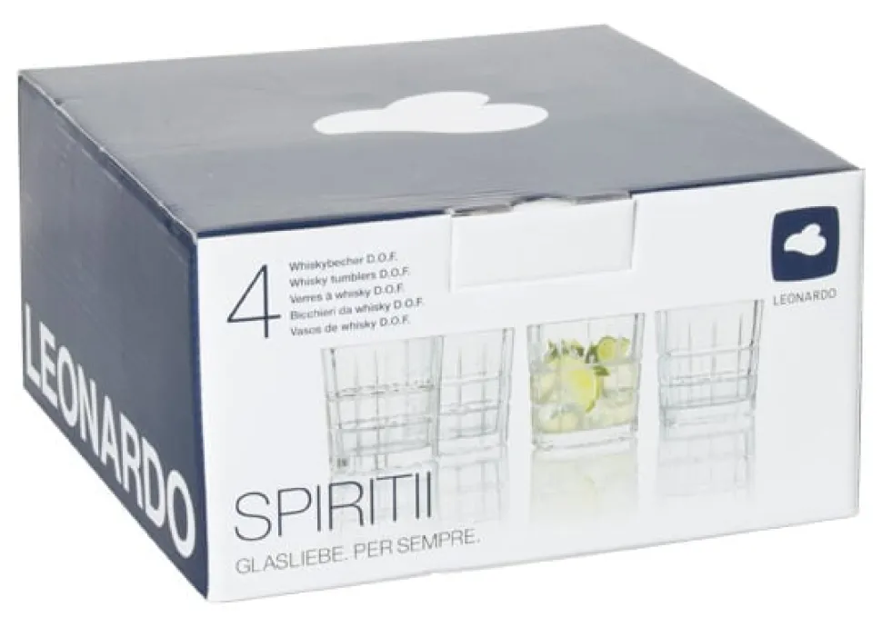 D.O.F. Glas Spiritii, Leonardo - 360ml (4 Stk.)