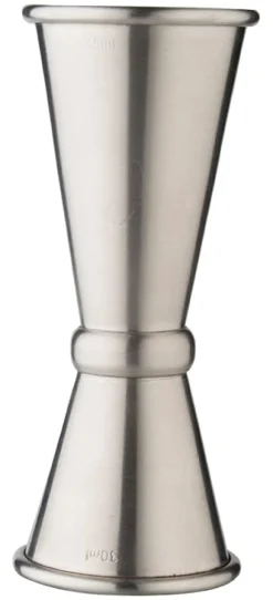 Doppelmessbecher Japanese Style - Edelstahl (30/45ml)