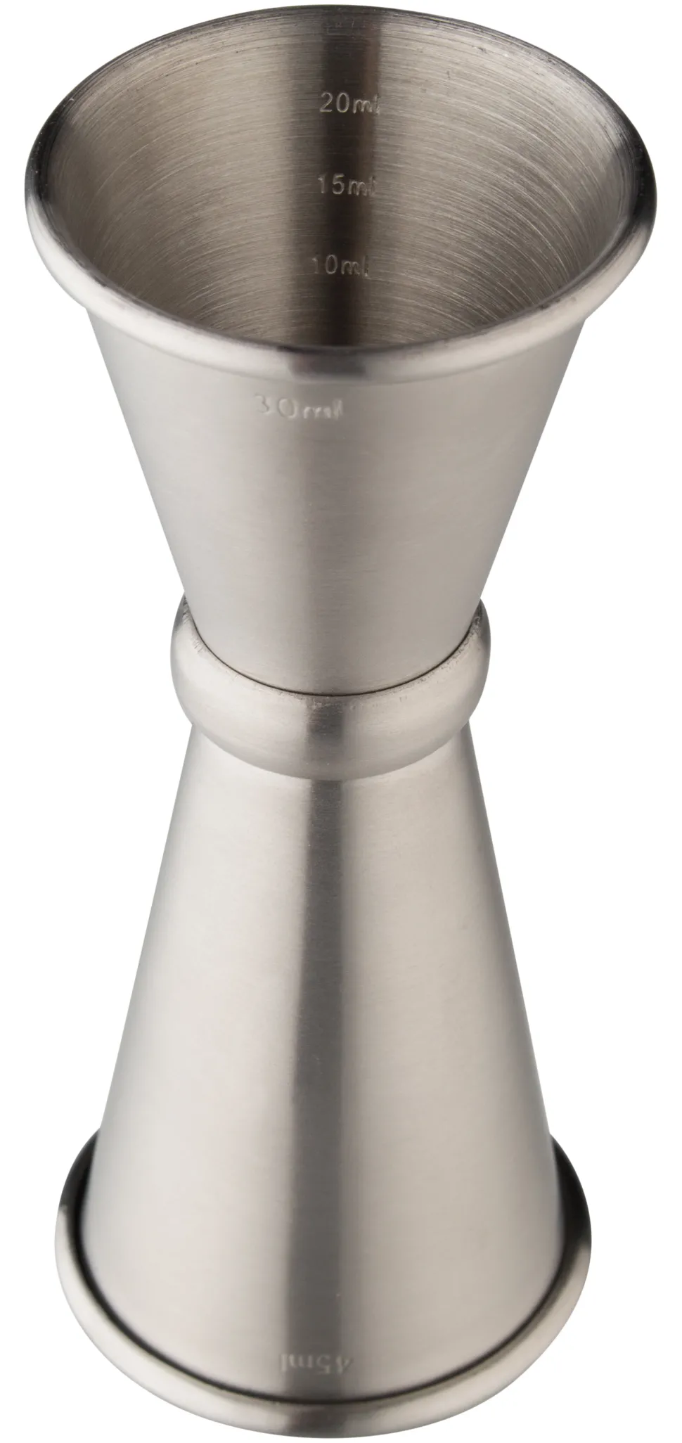 Doppelmessbecher Japanese Style - Edelstahl (30/45ml)