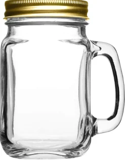 Drinking Jar mit Henkel - 450ml