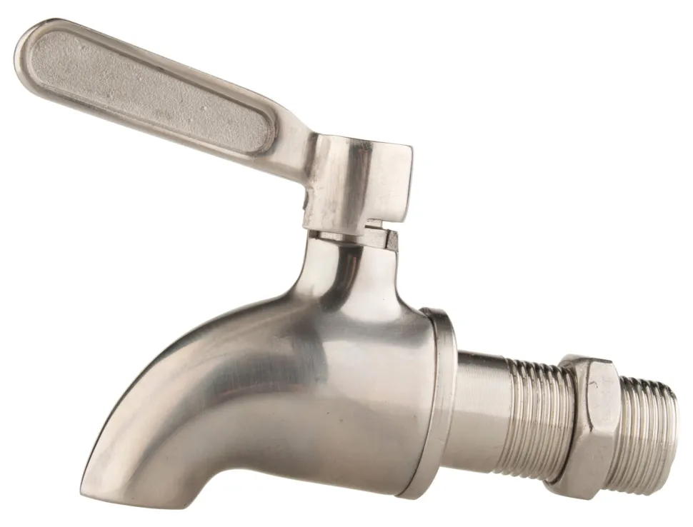 Edelstahlhahn für Getränkespender