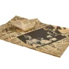 Einschlagpapier fettdicht, Newspaper braun - 35x25cm (1000 Stk.)