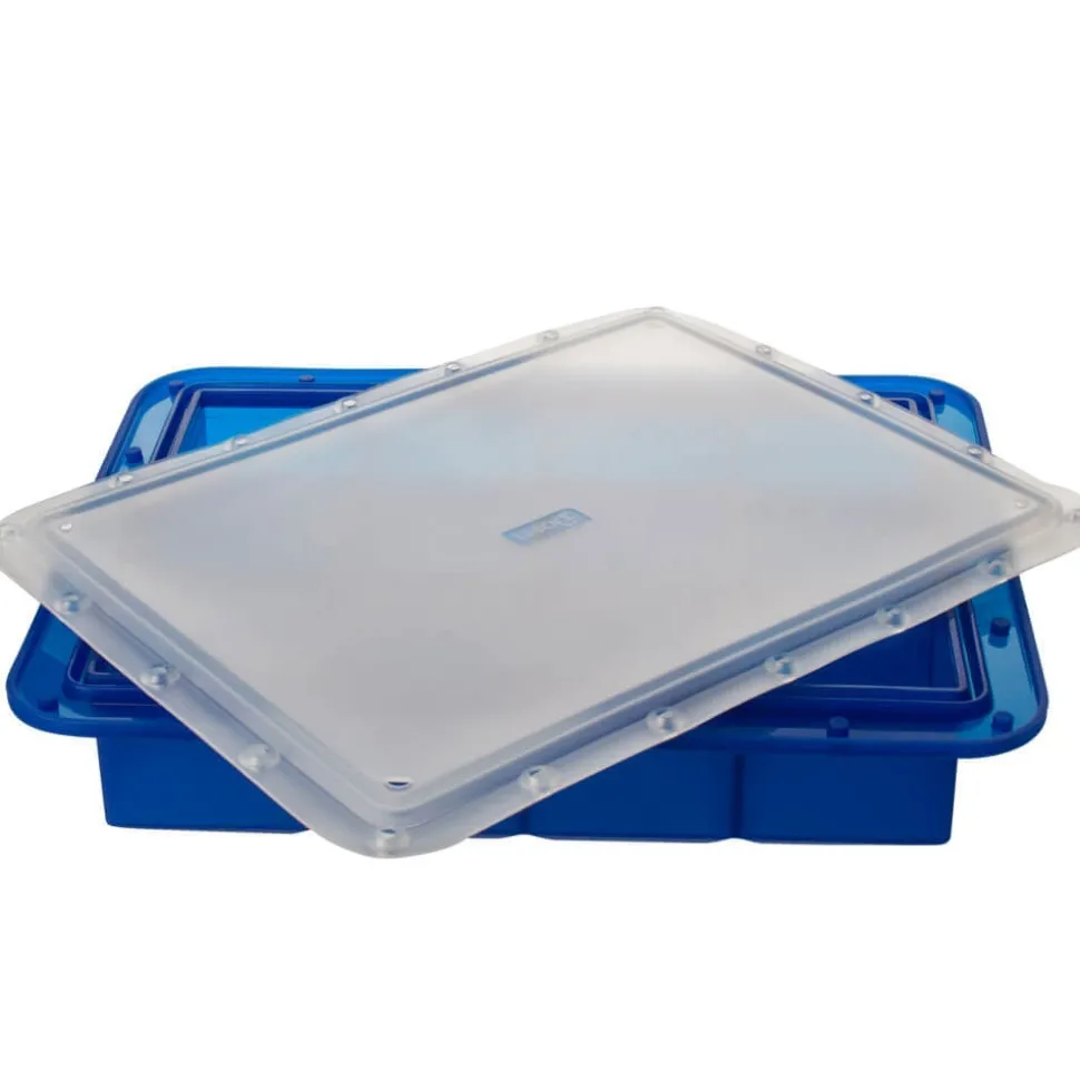 Eiswürfelform Arctic mit Deckel, Platin-Silikon, Lurch - 5cm