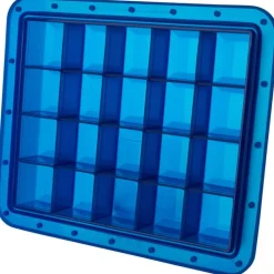 Eiswürfelform Arctic mit Deckel, Platin-Silikon, Lurch - 4cm