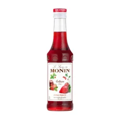 Erdbeere - Monin Sirup Kleinflasche (0,25l)