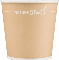 Espresso-/Kaffeebecher Papier, braun - 100ml (50 Stk.)