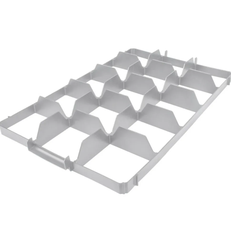 Fachwerkeinsatz oben - 15 Fächer (109x117mm)