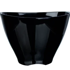 Flaschenkühler Acryl, oval - schwarz (1-2 Flaschen)