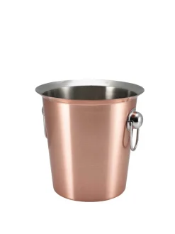 Flaschenkühler, Edelstahl, kupferfarben - 20cm