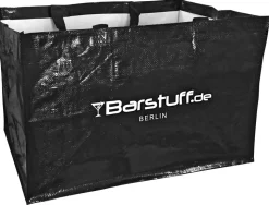 Flaschensammler-Tragetasche schwarz - groß