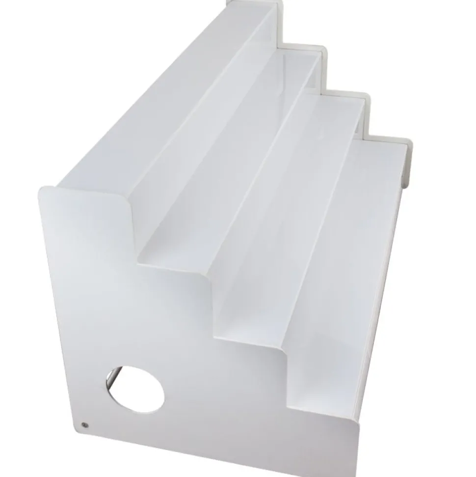 Flaschentreppe 1000x440mm - LED weiß