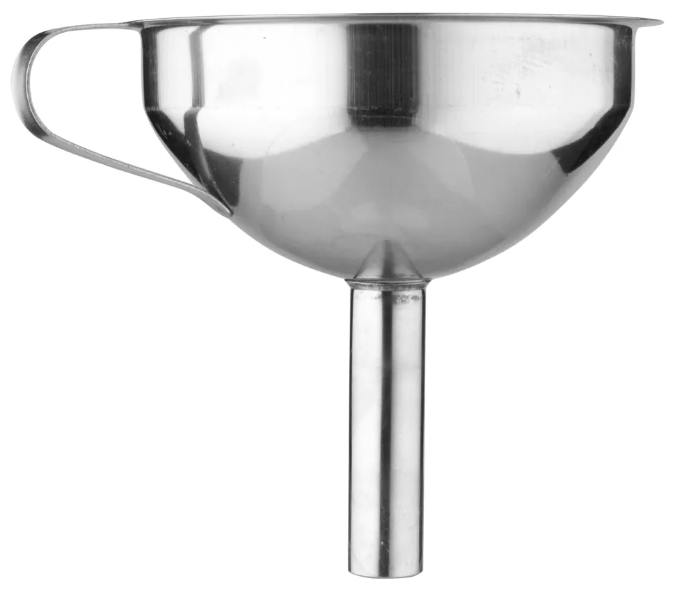 Flaschentrichter mit Siebeinsatz - Edelstahl