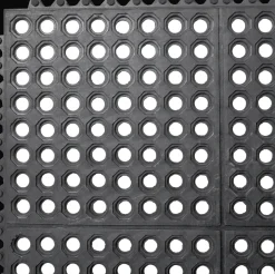 Fußbodenmatte - Gummi (91,5 x 91,5cm)