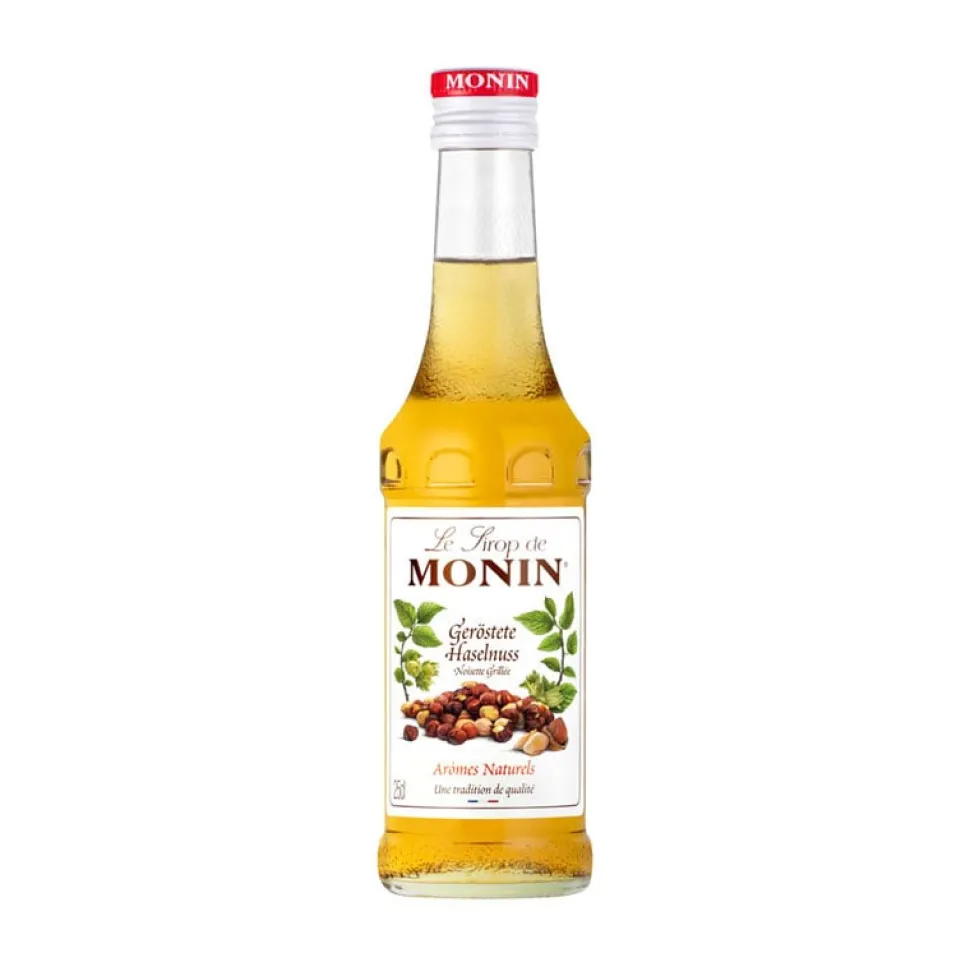 Geröstete Haselnuss - Monin Sirup Kleinflasche (0,25l)