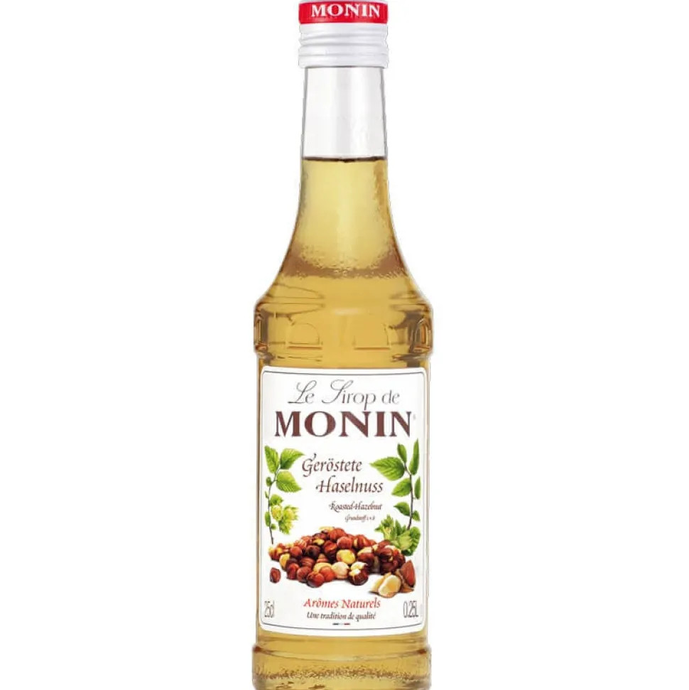 Geröstete Haselnuss - Monin Sirup Kleinflasche (0,25l)