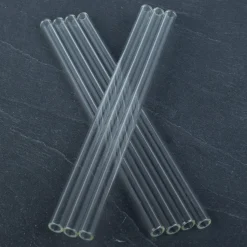 Glastrinkhalme (9x200mm), Stölzle Lausitz - klar (50 Stk.)