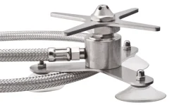 Gläserdusche / Shakerdusche Stern mit Saugfüßen