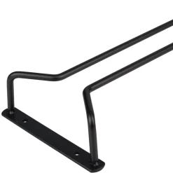 Gläserschiene 61,5cm - schwarz