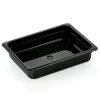GN 1/2 Gastronormbehälter 65mm Tiefe - PC schwarz (Serie GN 96)