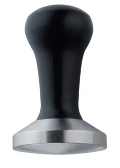 Handtamper mit Holzgriff, Edelstahl - 5,8cm