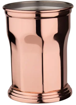 Julep Becher, oktagonal - kupferfarben