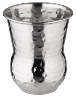 Julepbecher Marokko, gehämmert, Edelstahl - 400ml