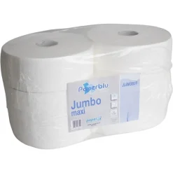 Jumbo Toilettenpapier, 2lg. - hochweiß (6 Stk.)