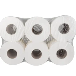 Jumbo Toilettenpapier, Zellstoff, 2-lagig - weiß (12 Rollen)