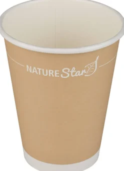 Kaffeebecher Papier, braun - 300ml, 9cm (50 Stk.)