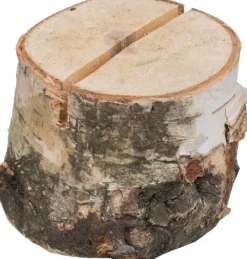 Kartenhalter Birke, Baumstamm Optik - ca. 4cm
