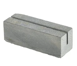 Kartenhalter länglich, Schiefer - 9x3x3cm