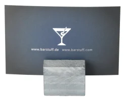 Kartenhalter Schiefer mini - 3x2,5x2,5cm