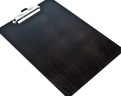 Klemmbrett DIN A4, Holz - schwarz