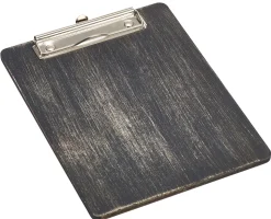 Klemmbrett DIN A5, Holz - schwarz