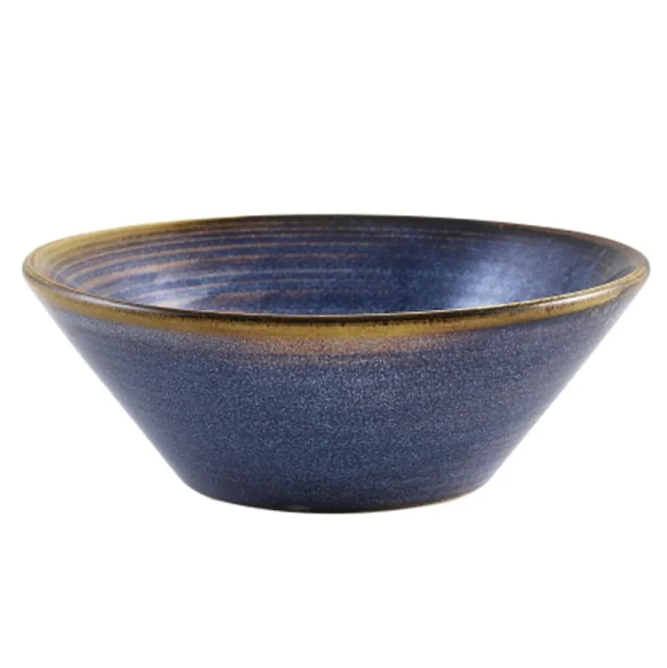 Konische Schüssel Terra Aqua Blue – 14 cm (6 Stk.)