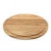 Kuchenbrett / Serviertablett rund, Akazienholz - 33 cm