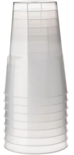 Kunststoffbecher Mehrweg light, Polypropylen - 320ml, 0,3l FS (30 Stk.)