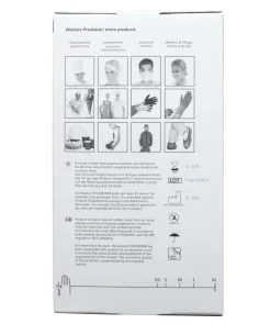 Latex-Handschuhe weiß, puderfrei - M (100 Stk.)
