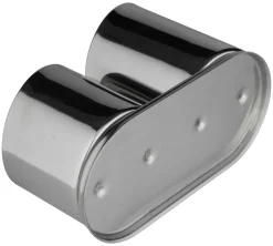 Löffel- und Trinkhalmbecher, Edelstahl - 2 Becher